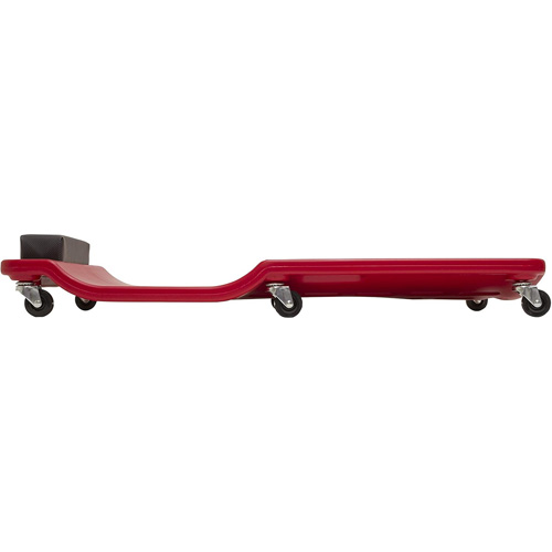 Sommier rouge &agrave; profil bas, en plastique robuste Quali-T-Solutions