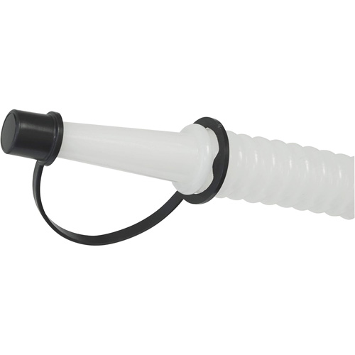 Distributeur dhuile avec couvercle et bouchon, Plastique, Capacit&eacute; de 8 pintes Quali-T-Solutions