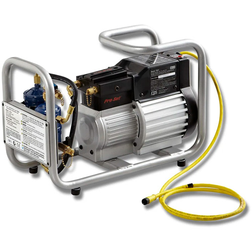 Aspirateur de r&eacute;frig&eacute;rant R134A et R1234YF avec collecteur Quali-T-Solutions