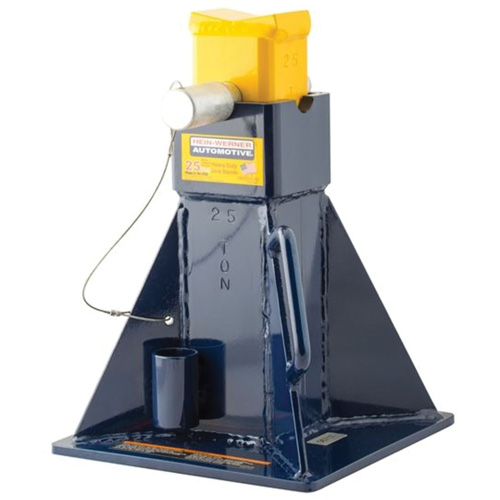 Chandelles de support pour v&eacute;hicule, Tige verrouillable, Capacit&eacute; de 25 tonnes Quali-T-Solutions