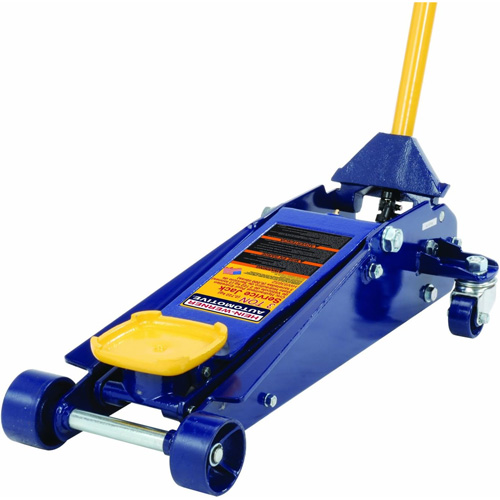 Service Jack, 3 Ton(s) Capacity, 5" Lowered, 23-1/2" Raised, Manual Hydraulic Quali-T-Solutions