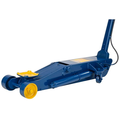Long Chassis Service Jack, 10 Ton(s) Capacity, 6-3/4" Lowered, 25-1/2" Raised, Air Hydraulic Quali-T-Solutions