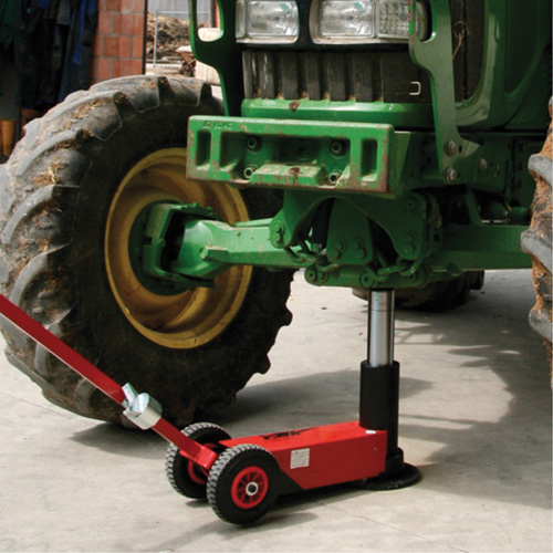 Cric &agrave; 1 &eacute;tape, 33 tonnes, Air comprim&eacute;/hydraulique Quali-T-Solutions