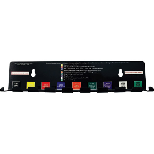 10-Piece Spare Tire Tool Kit Quali-T-Solutions