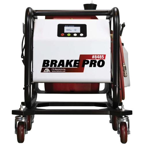 Purgeur de frein &eacute;lectrique &agrave; pression Brake-Pro &agrave; cadre court Quali-T-Solutions