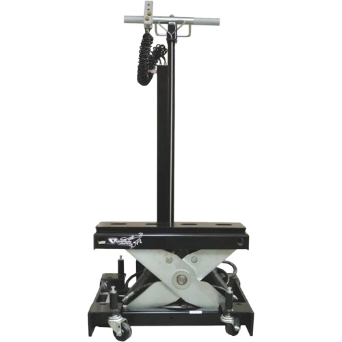 Cric de service de plancher, 12 tonne(s) Capacit&eacute;, 7-1/2" Abaiss&eacute;e, 15-3/4" &eacute;lev&eacute;e, Air comprim&eacute;/hydraulique Quali-T-Solutions