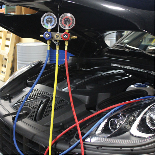 R1234Yf 2-Way Piston Valve Manifold Gauge Set Quali-T-Solutions