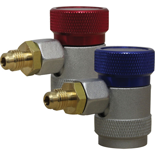 1/4” FL-M x 16 High Side Manual R134a Safety Lock Coupler Quali-T-Solutions