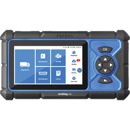 ArtiDiag HD 5" Heavy-Duty Scan Tool with Service Functions Quali-T-Solutions