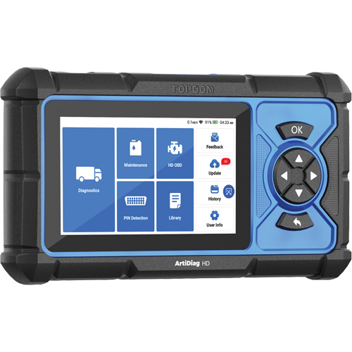 ArtiDiag HD 5" Heavy-Duty Scan Tool with Service Functions Quali-T-Solutions