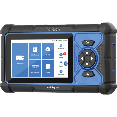 ArtiDiag HD 5" Heavy-Duty Scan Tool with Service Functions Quali-T-Solutions