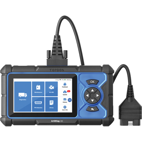 ArtiDiag HD 5" Heavy-Duty Scan Tool with Service Functions Quali-T-Solutions