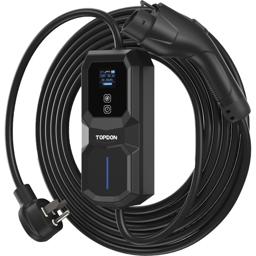 Fiche NEMA 6-50 portable PulseQ AC, 32 A, Niveau 2 CA, Connecteur Type 1 (SAE J1772) Quali-T-Solutions