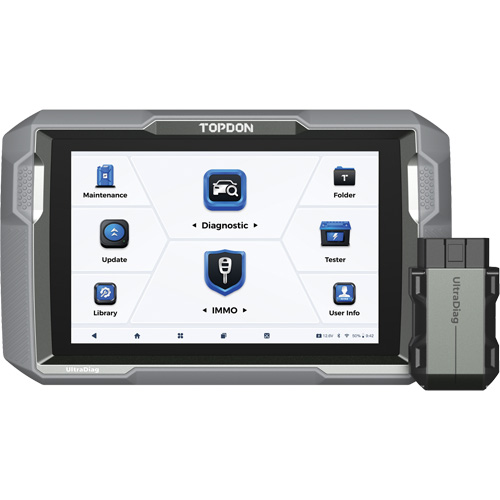 UltraDiag 8" Scan Tool & Key Programming with Bi-Directional Controls Quali-T-Solutions