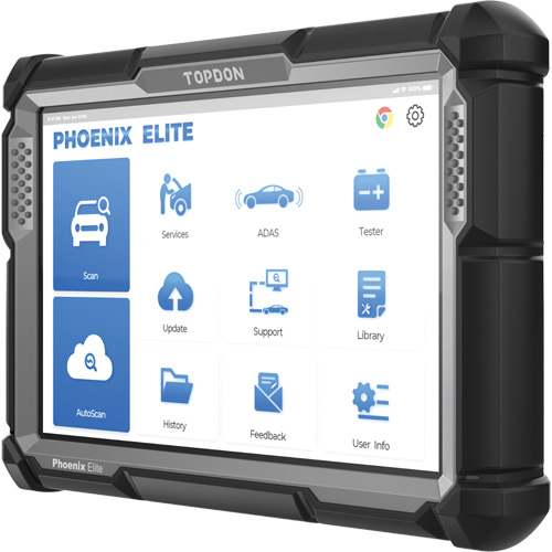 Outil de diagnostic de niveau constructeur Phoenix Elite avec &eacute;cran 10,1", programmation bas&eacute;e sur l'infonuage et CANFD Quali-T-Solutions