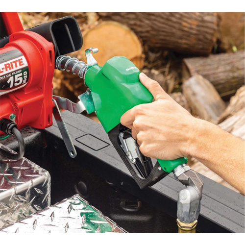 Pistolet de distribution automatique vert pour diesel Quali-T-Solutions