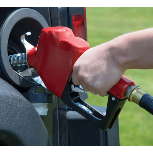 Pistolet de distribution automatique rouge pour diesel Quali-T-Solutions
