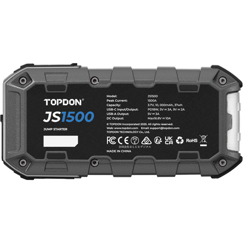JumpSurge1500 Jump Starter, Booster, Power Bank & Flashlight Quali-T-Solutions