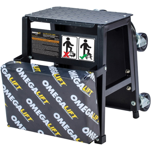 Si&egrave;ge tabouret 2 en 1 Quali-T-Solutions