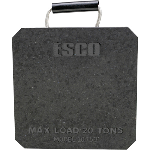Plaque de support de v&eacute;rin d'une capacit&eacute; de 20 tonnes Quali-T-Solutions