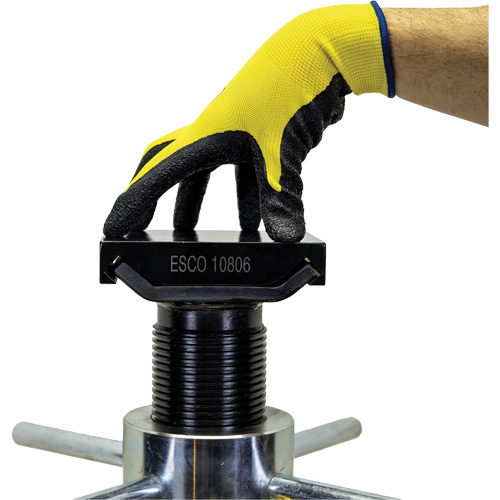 Adaptateur &agrave; dessus plat pour supports de v&eacute;rin ESCO de style haut de 20 et 25 tonnes Quali-T-Solutions