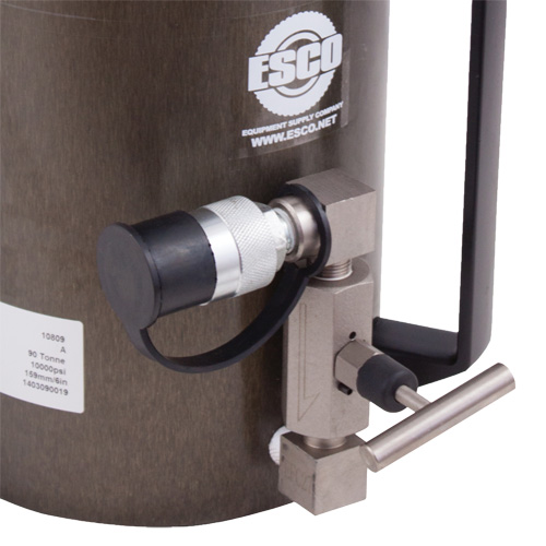 Safety Jack, Locking Collar, 100 tons Capacity, 13-37/100" - 19-3/5" H Quali-T-Solutions