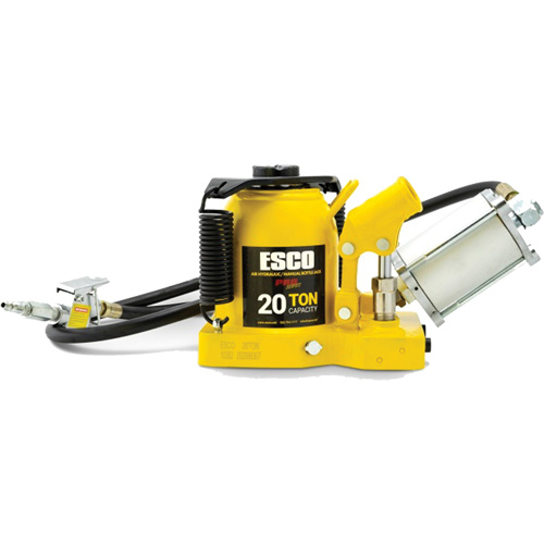 Pro Series “Shorty” Bottle Jack, 20 Ton(s), Air Hydraulic, 12-5/8" Raised Height Quali-T-Solutions