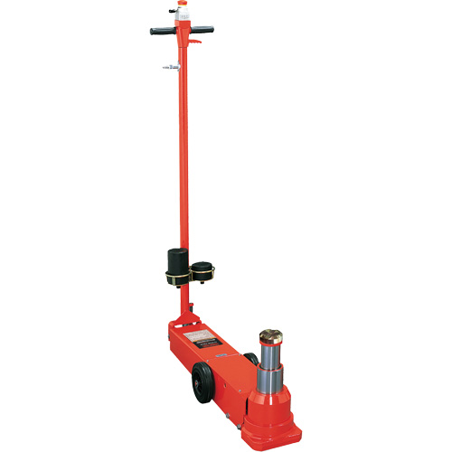 Telescopic Floor Jack, 25 Ton(s)/50 Ton(s), Air Hydraulic Quali-T-Solutions