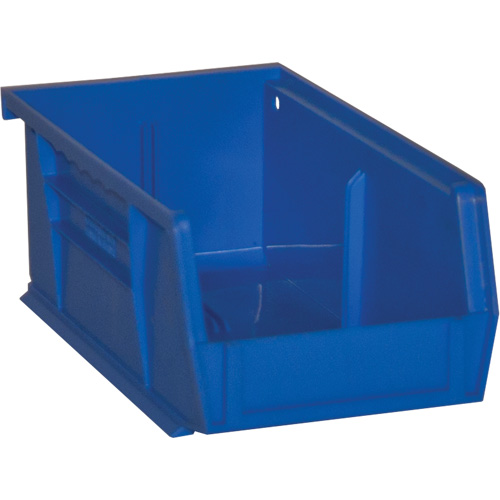 Bacs Hook-On Bins, 4" la x 3" H x 7" p, Bleu, Capacit&eacute; 10 lb Quali-T-Solutions