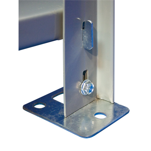 Patte d'assise pour rayonnage enclenchable Interlok Quali-T-Solutions