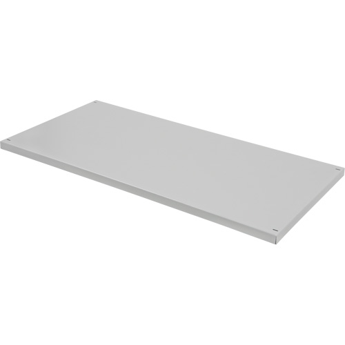 Replacement Shelf for Knocked Down Cabinet, 30" x 15", 100 lbs. Capacity, Steel, Grey Quali-T-Solutions