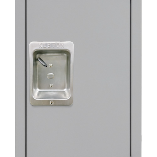 Casiers, 3 niveaux, 12" x 18" x 72", Acier, Gris, D&eacute;mont&eacute; Quali-T-Solutions