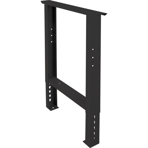 Pattes d'&eacute;tabli pour service industriel, Acier, 24" p x 34" h, Simple Quali-T-Solutions