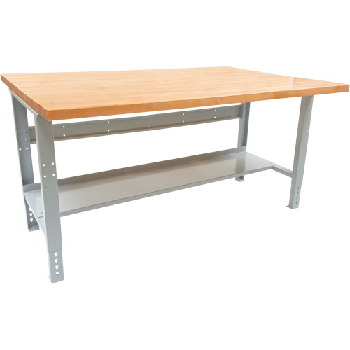 Industrial Modular Workbench, 1000 lbs. Cap., 72" W x 48" D Quali-T-Solutions