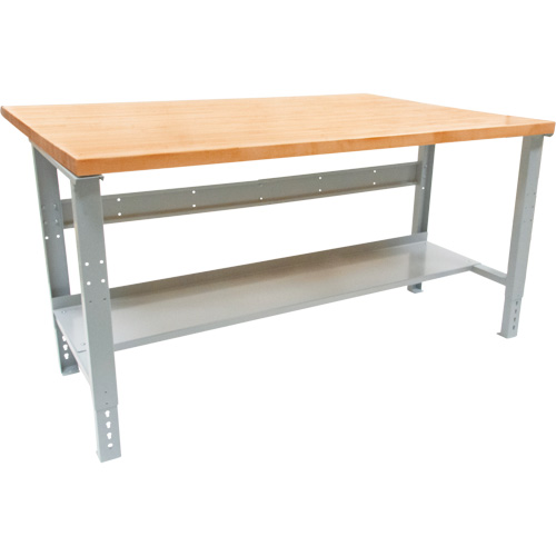 Industrial Modular Workbench, 1000 lbs. Cap., 72" W x 48" D Quali-T-Solutions