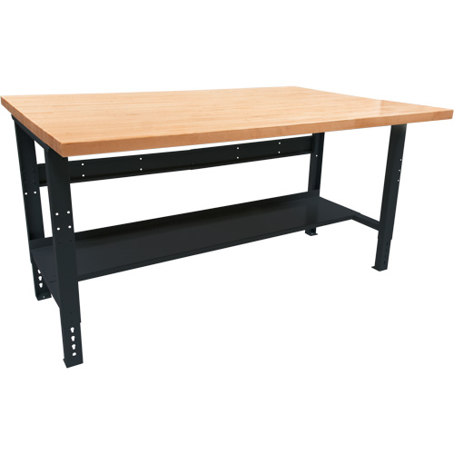 Industrial Modular Workbench, 1000 lbs. Cap., 72" W x 48" D Quali-T-Solutions