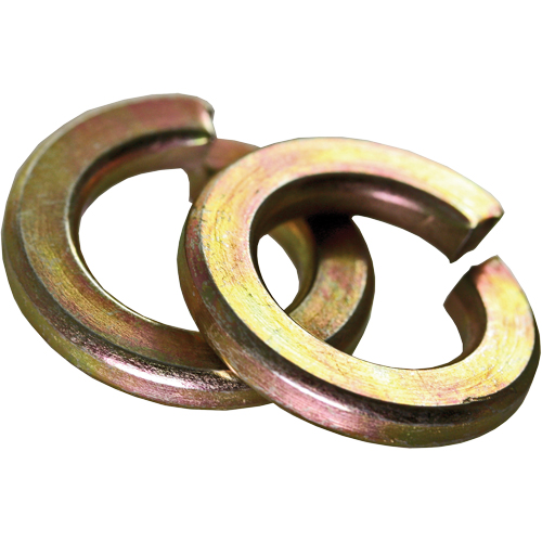 Rondelle d'arr&ecirc;t fendue, 1/4", Zinc jaune Quali-T-Solutions