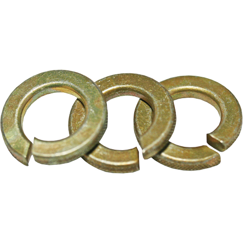 Rondelle &eacute;lastique, 5/16", Zinc jaune Quali-T-Solutions