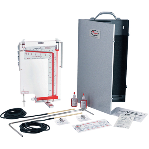 Inclined/Vertical Manometer, Liquid Filled Column, 0 - 5 in. w.c. Quali-T-Solutions