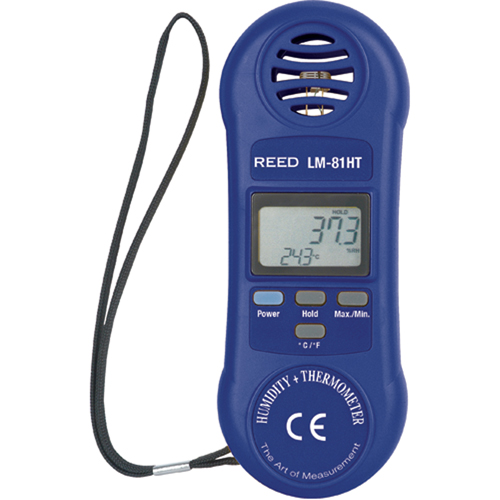 Thermo-Hygrometer, 10% - 95% RH, 32° - 122° F ( 0° - 50°C ) Quali-T-Solutions