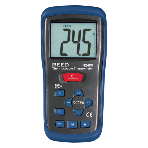 Thermometer, Contact, Digital, -58-2000°F (-50-1300°C) Quali-T-Solutions
