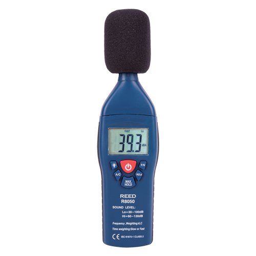 Sound Level Meter, 30 - 100 dB/60 - 135 dB Measuring Range Quali-T-Solutions
