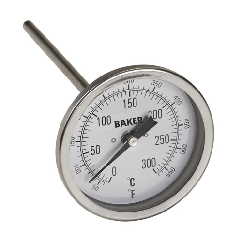 Bi-Metal Thermometers, Contact, Analogue, 50-550°F (0-260°C) Quali-T-Solutions