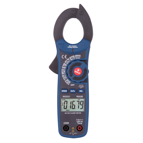 True RMS Clamp Meter, AC/DC Voltage, AC/DC Current Quali-T-Solutions