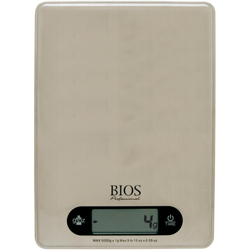 Portion Control Scale, 9 lbs. / 5000 g  Cap., 1 g / 0.1 oz. Graduations Quali-T-Solutions