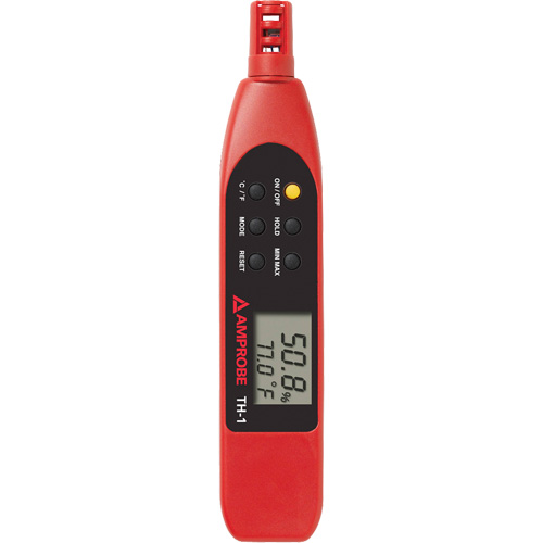 TH-1 Relative Humidity & Temperature Probe Meter, 4% - 95% RH, -4°- 122° F ( -20° - 50° C ) Quali-T-Solutions