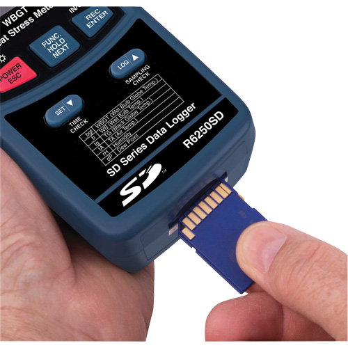 Compteur de contrainte thermique avec enregistreur de donn&eacute;es Quali-T-Solutions