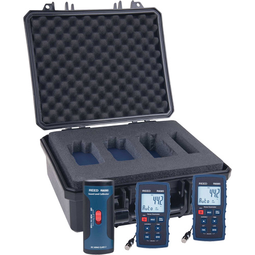 Noise Dosimeter Kit, 35 - 130 dB Measuring Range Quali-T-Solutions