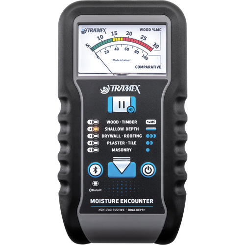 Moisture Encounter 5 Moisture Meter, 5 - 30% / 0 - 100% Moisture Range Quali-T-Solutions