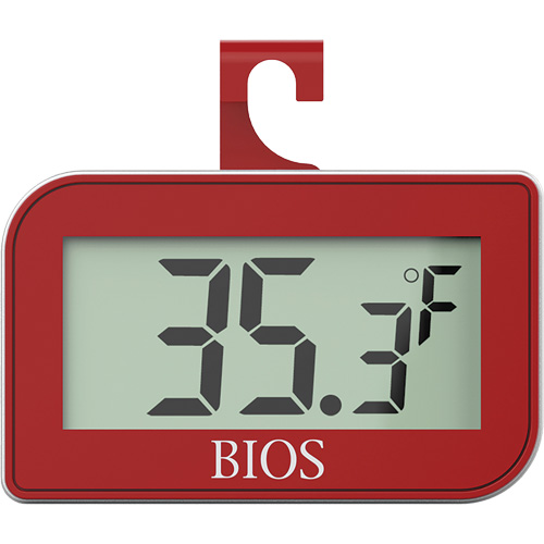 Thermom&egrave;tre num&eacute;rique de r&eacute;frig&eacute;rateur et cong&eacute;lateur, Sans contact, Num&eacute;rique, -4-122°F ( -20-50°C) Quali-T-Solutions